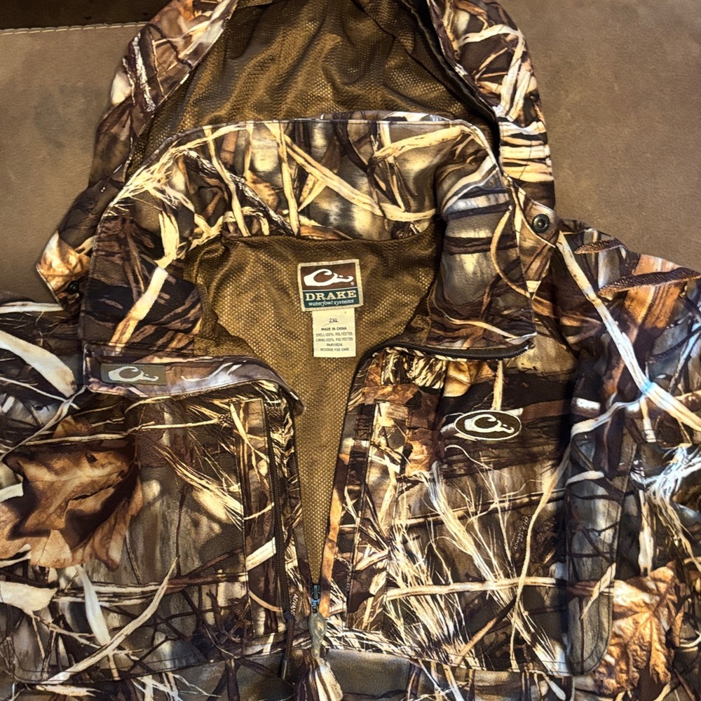 Drake Camouflage Waterfowl Jacket Hunting XXL men's